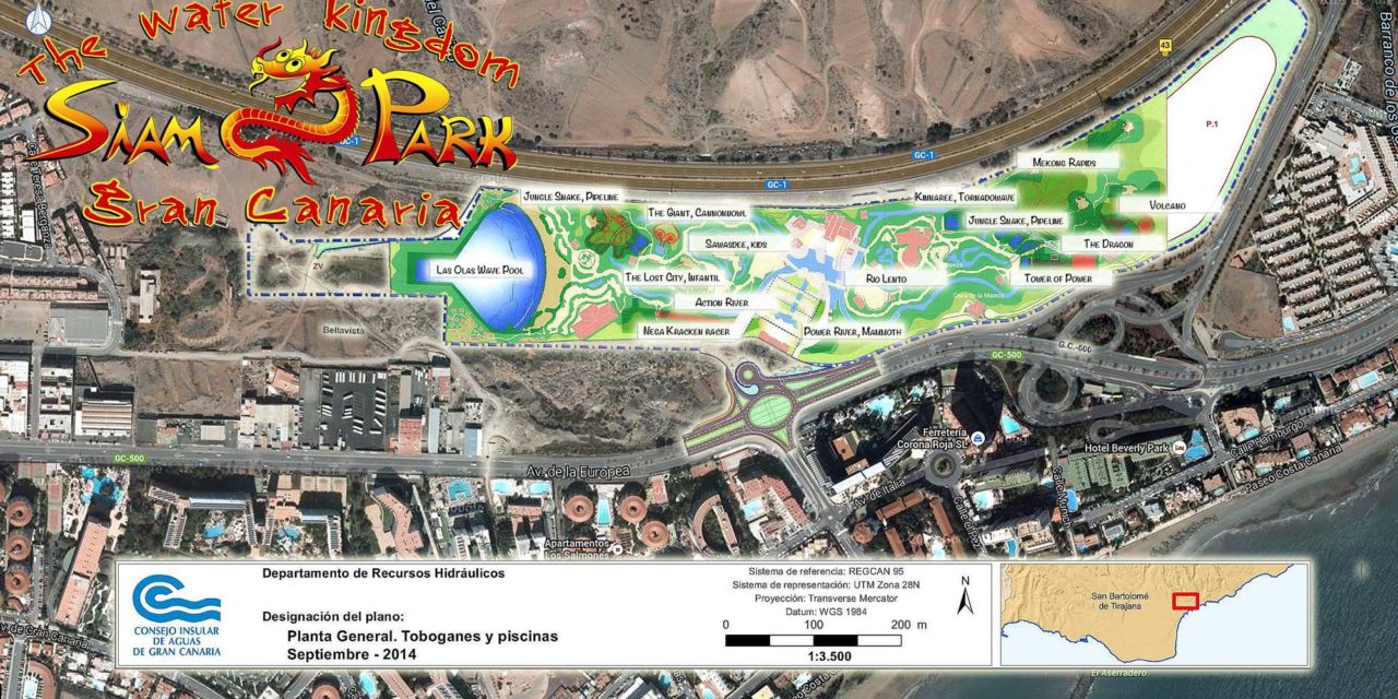 The Government assumes responsibility for environmental impact assessment for new Siam Park Gran Canaria