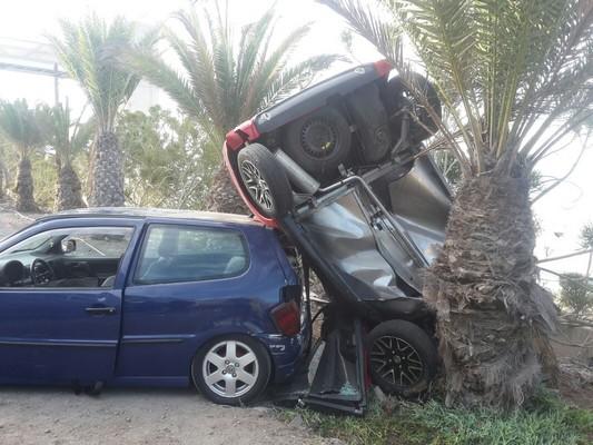 Collision in Playa del Cura leaves one injured
