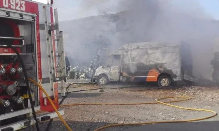 Another fire, thought deliberate, destroys 4 vehicles near Las Palmas.  Suspect sought