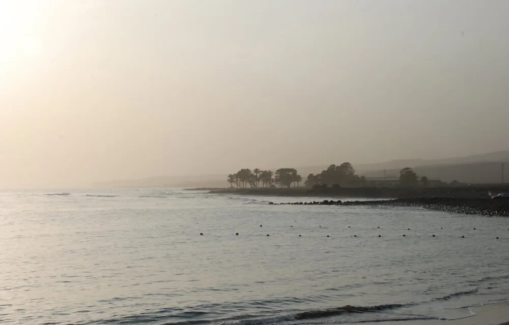 Weather: Dry African dust over Gran Canaria, with temperatures reaching up towards the mid 20s