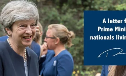 The British Prime Minister writes…