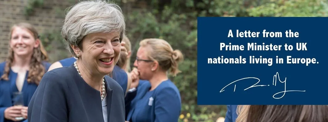The British Prime Minister writes…