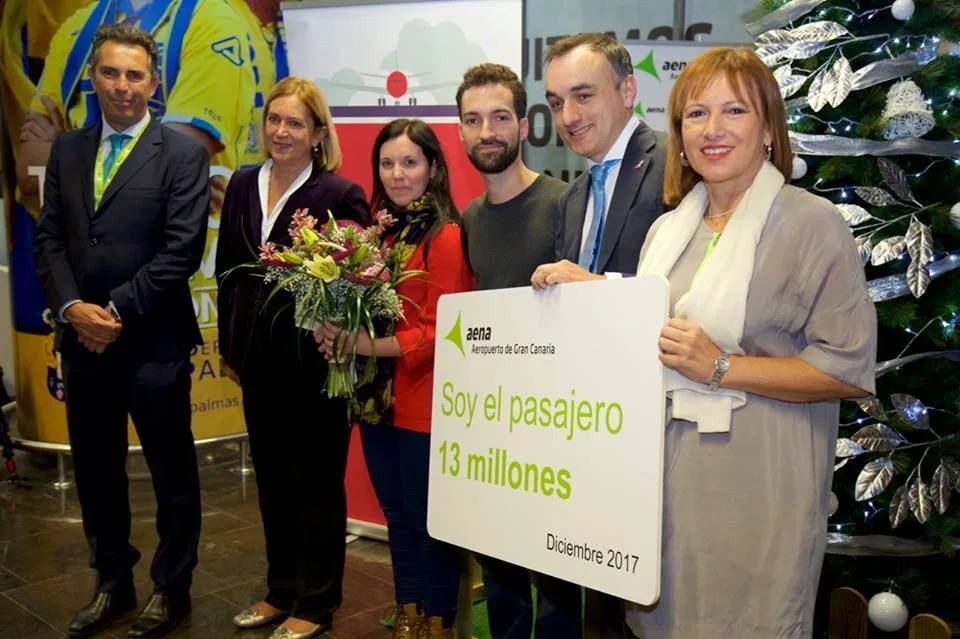 Gran Canaria airport’s new record facilitating 13 million passenger journeys in 2017