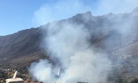 Fire in Mogán