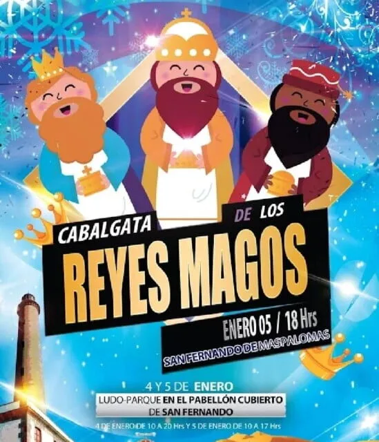 Events: Reyes de Magos “The Three King’s”  on Gran Canaria