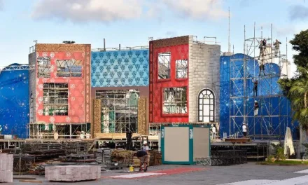The ‘Magic’ of the carnival main stage takes shape in the Santa Catalina park