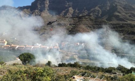 Fire in Mogán brought under control