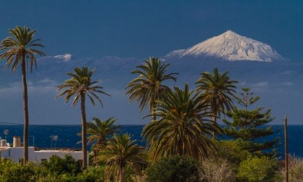 Snowy peaks in paradise immortalised by the founder of GranCanaria info