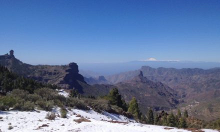 An unusually cold January in the Canary Islands, with a touch of snow and more sunshine than usual!
