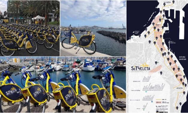 Las Palmas city’s new bicycle rental service