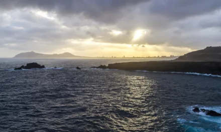 A blustery night with some strong gusts and rough seas expected to continue on Friday