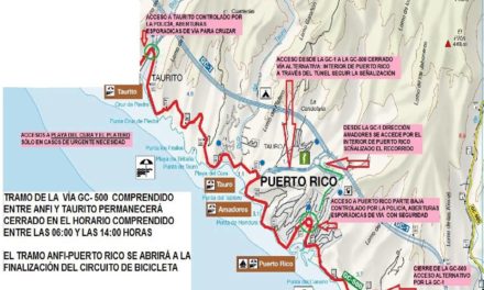 The Gloria-Challenge Mogán Gran Canaria triathlon and road closures on Saturday 21 April on GC-500 Mogán