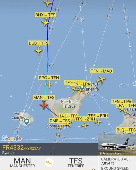 Another flight to Tenerife cut short due to fighting passengers