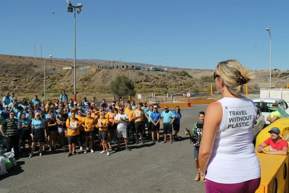 World Environment Day Litter-Pick #Maspalomas #GranCanaria #TravelWithoutPlastic