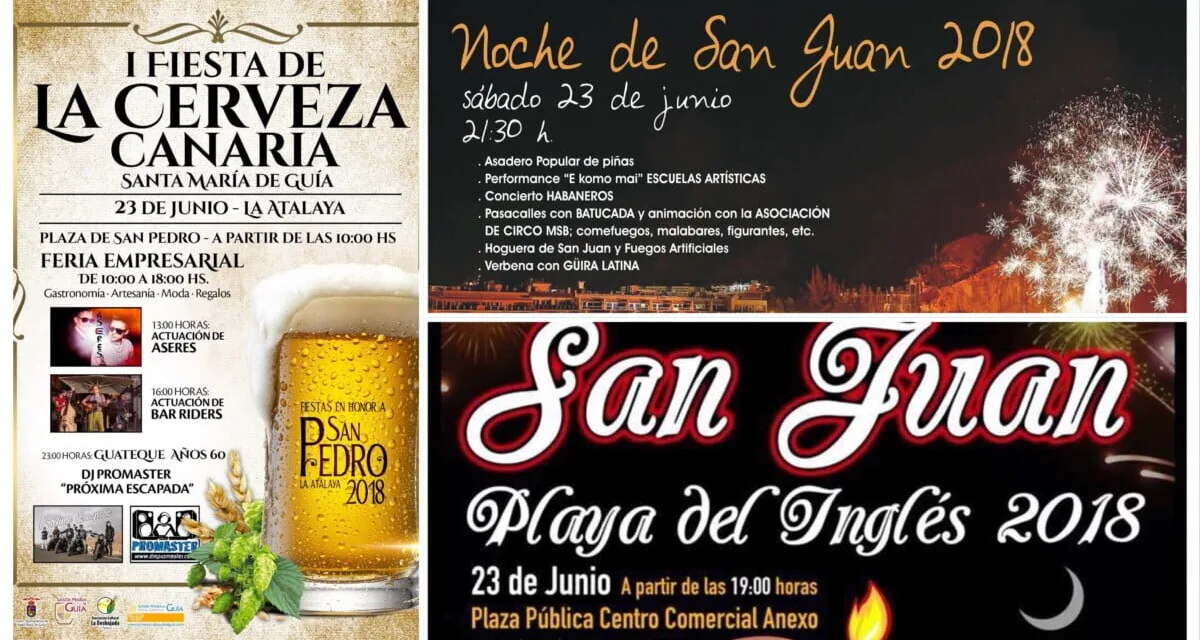 The Canary Guide “San Juan” Weekend Tips 22-24 June 2018