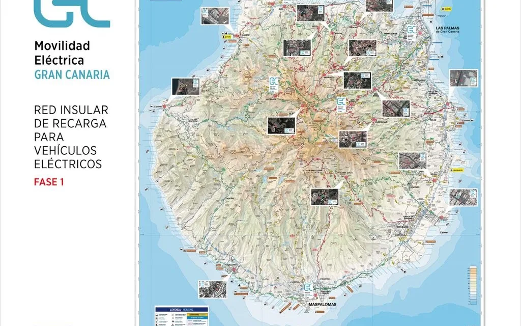 Almost €300,000 for electric vehicle recharging points in 17 Gran Canaria municipalities
