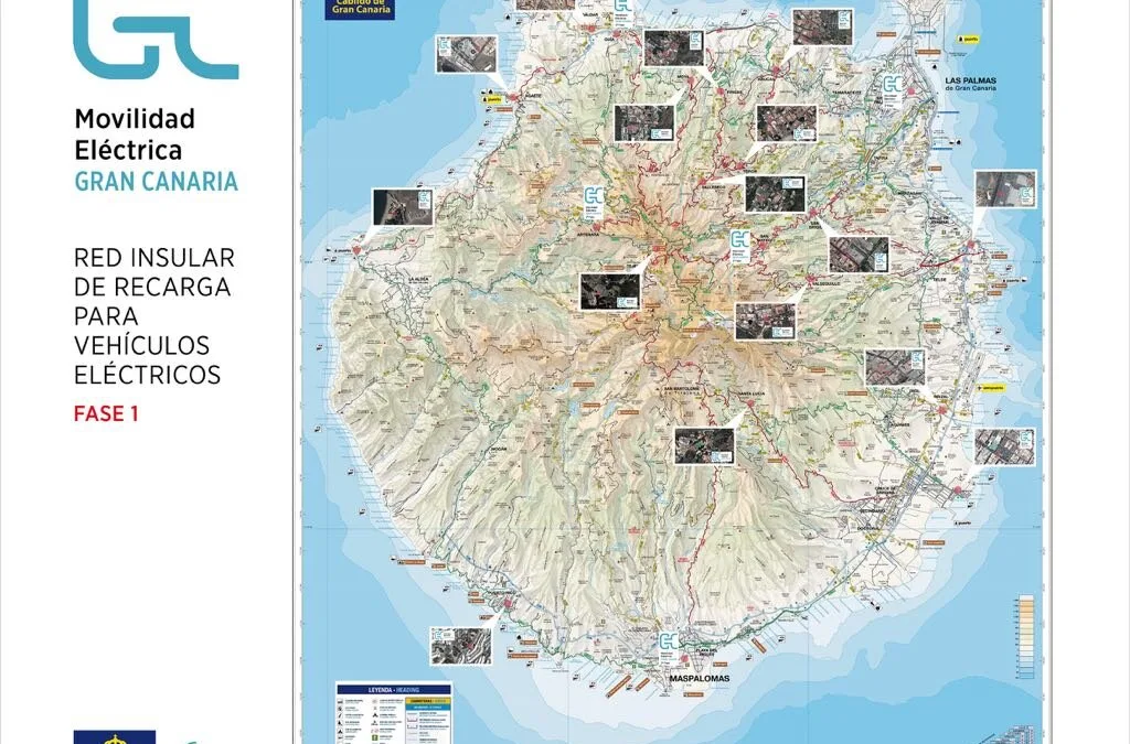 Almost €300,000 for electric vehicle recharging points in 17 Gran Canaria municipalities