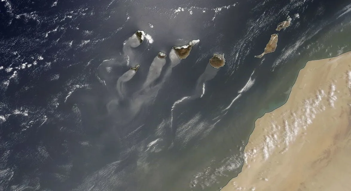 Incoming Calima raises temperatures on Gran Canaria