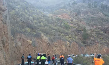 A cyclist tragically dies on the GC-505 road to Soria after head on collision