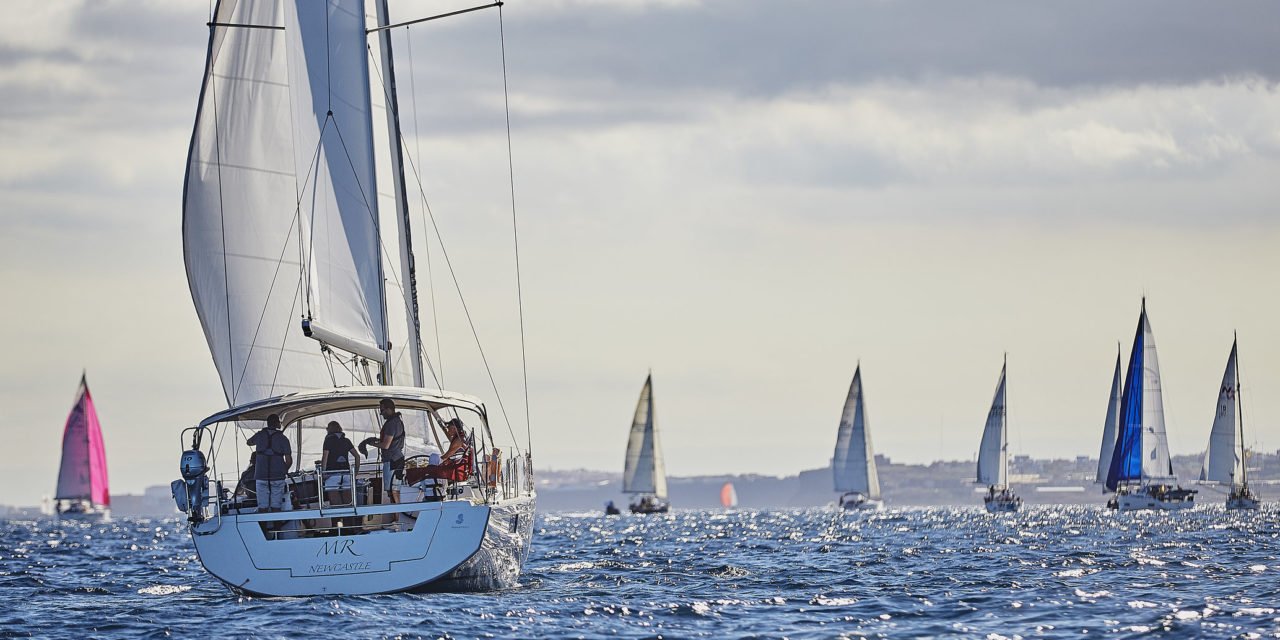 The 33rd edition of the ARC gets underway in perfect cruising rally conditions