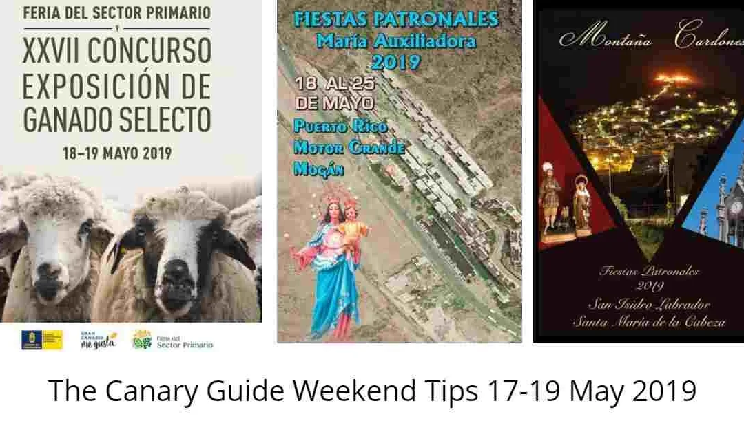 The Canary Guide Weekend Tips 17-19 May 2019