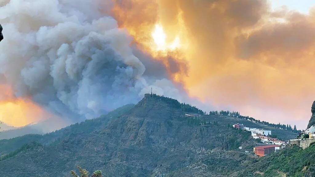 Gran Canaria Fires: Canary Islands Government praise firefighters and resolve to beat the fire
