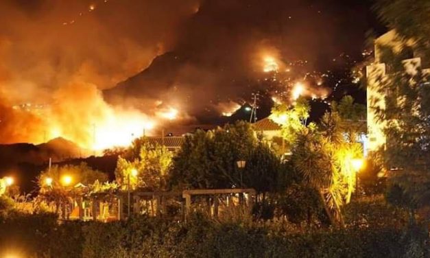 The first Artenara forest fire on Gran Canaria is now considered extinguished