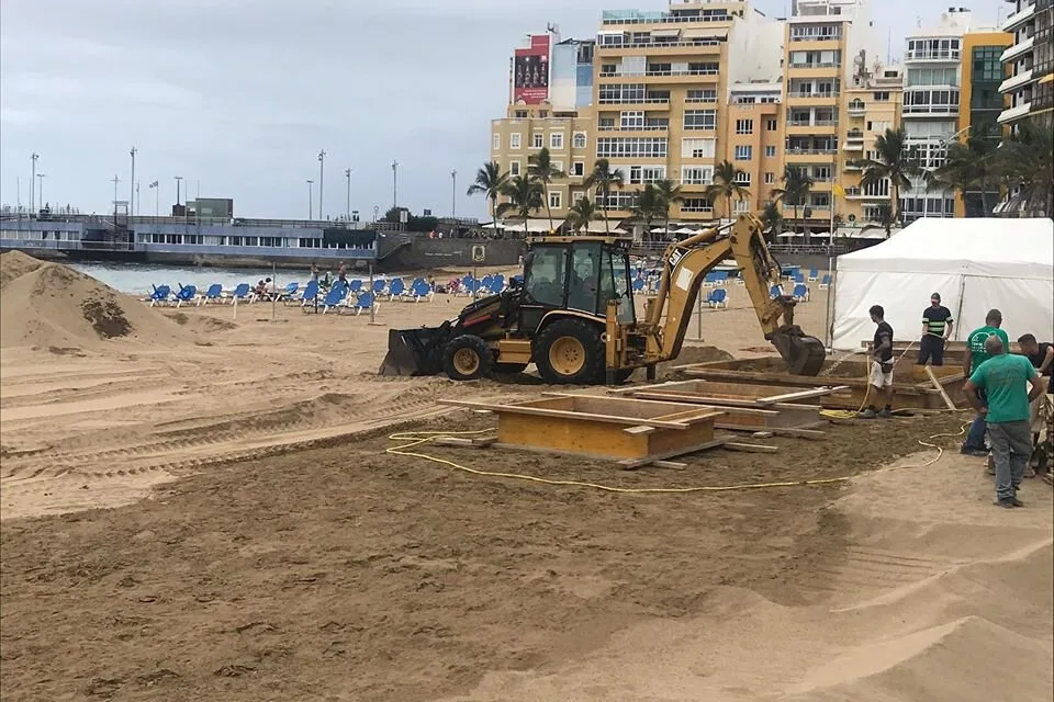 Las Palmas sand art nativity opens on 29th of November- Belén de arena de Las Canteras