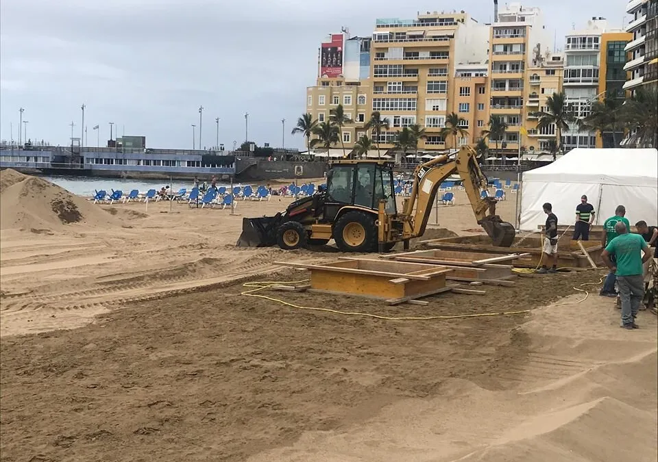 Las Palmas sand art nativity opens on 29th of November- Belén de arena de Las Canteras