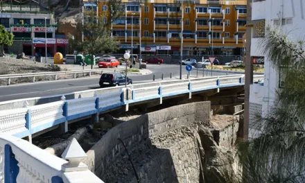 The second phase of works along the GC-500 between Patalavaca and Anfi is underway
