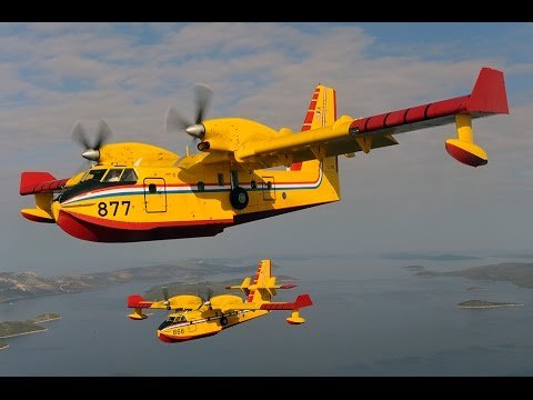 The two seaplanes required for the Tasarte fire, on Gran Canaria, will arrive this afternoon