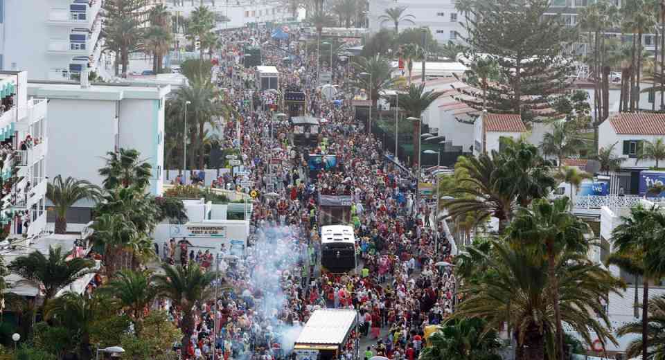 Maspalomas Carnival Parade Events Cancelled Due To Contagion Risk