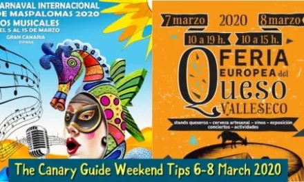 The Canary Guide Weekend Tips 6-8 March 2020