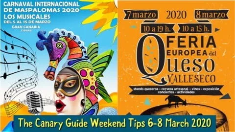 The Canary Guide Weekend Tips 6-8 March 2020