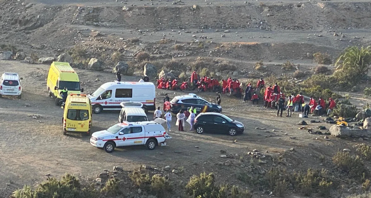 Two boatloads of migrants rescued on the south of Gran Canaria