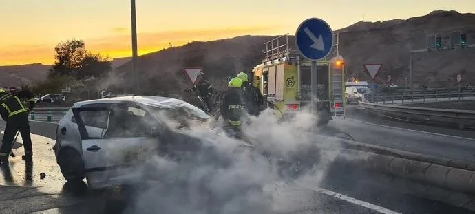 Car crash in Puerto Rico de Gran Canaria leaves three injured