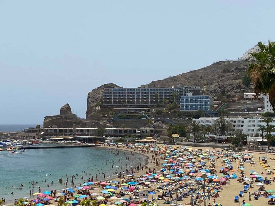 Scorching high temperatures on Gran Canaria for the next 4 days, Risk to Health advisories issued