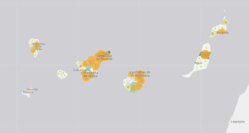 More than half of the 421 Canary Islands active cases are now on Gran Canaria