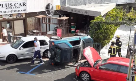 Puerto Rico de Gran Canaria car crash driver six times over the limit