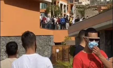 Spanish national detained by police on assault charges following various accusations and unclear motives for anger expressed at migrants