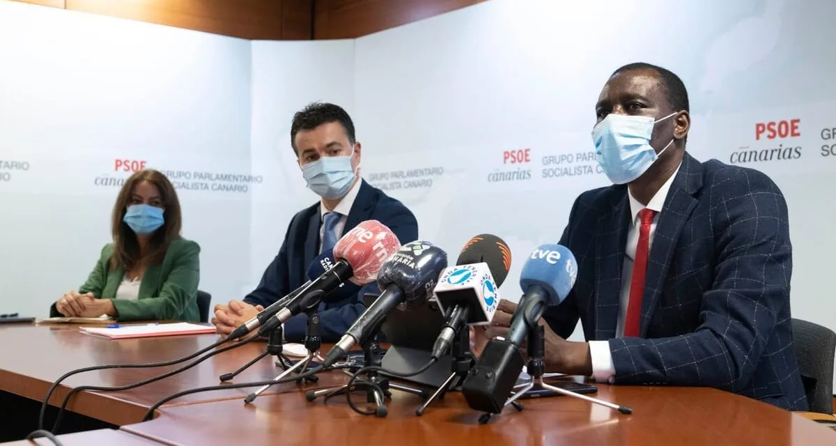 Luc André Diouf, Member of Congress for Las Palmas and migration expert, positively values the ongoing migration crisis response