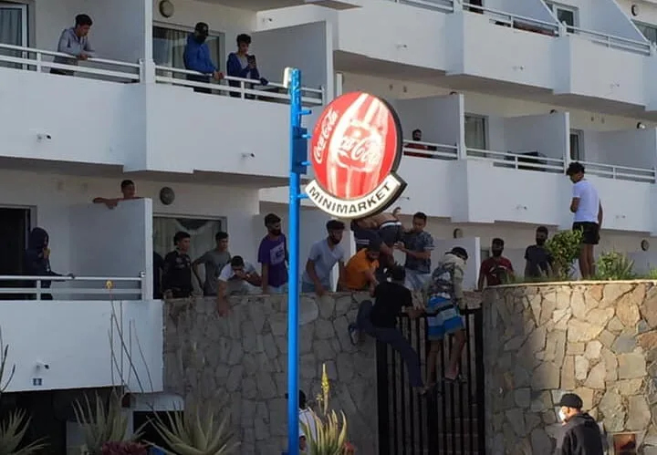 “95 percent” of current problems in migrant minor accommodations caused by those suspected to really be adults