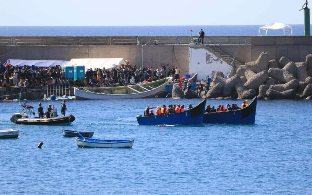 Migrant arrivals to the Canary Islands subsided in the first half of February, but all the data so far suggests there will be more arriving