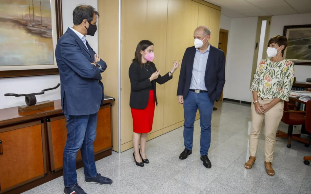 Meeting with TUI Group CEO, Sebastian Ebel, confirms good forecasts for the Canary Islands and confidence in the reactivation of holidays from this summer