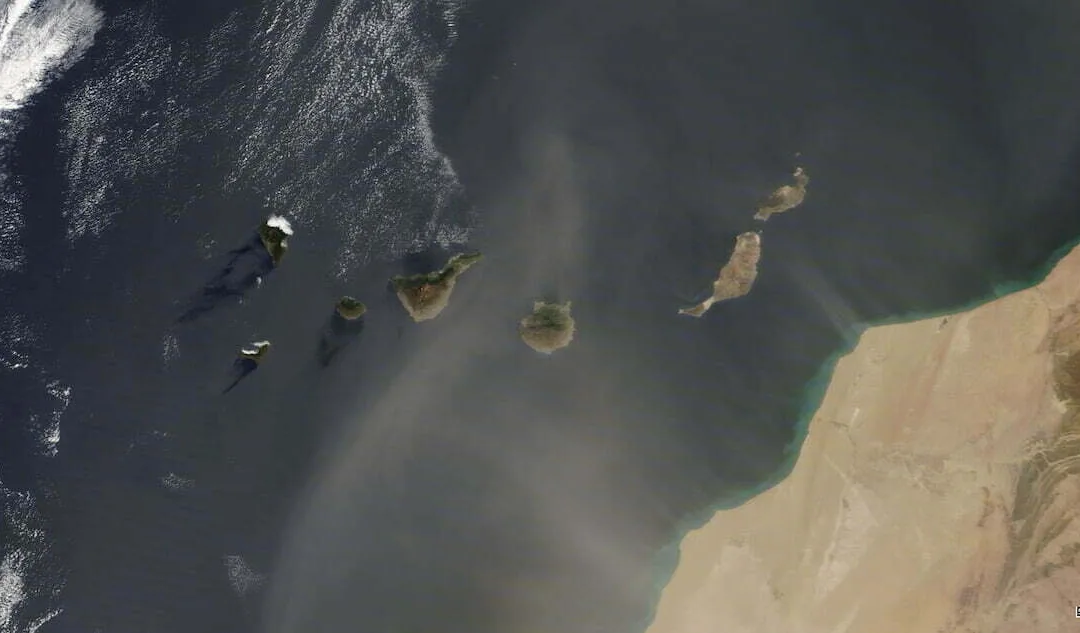 Gran Canaria Weather: Time to hit the beach at more than 28ºC in the shade, Calima bringing Saharan Dust and 70kmph+ winds, light rain possible into next week