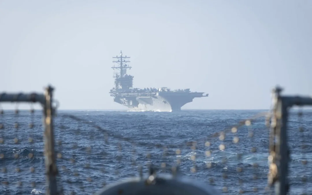US Naval 6th Fleet IKE Strike Group conduct maritime exercises with Morocco in Operation Lightning Handshake