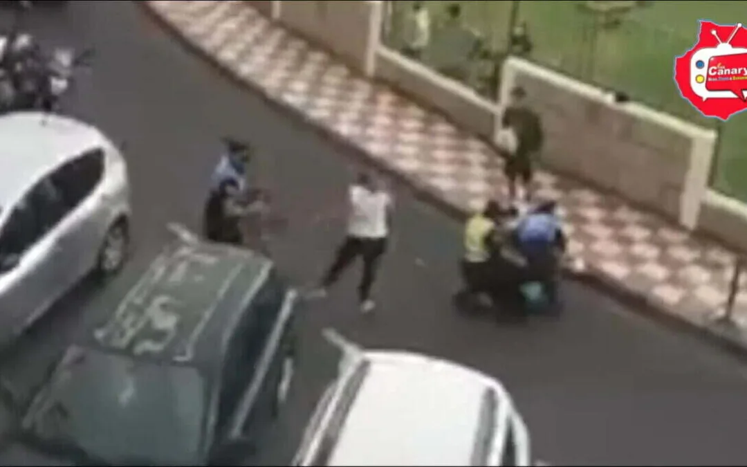 Meanwhile on Tenerife: Feisty British immigrant couple wrestled to the ground by Policia Local after illegally parking in disability space