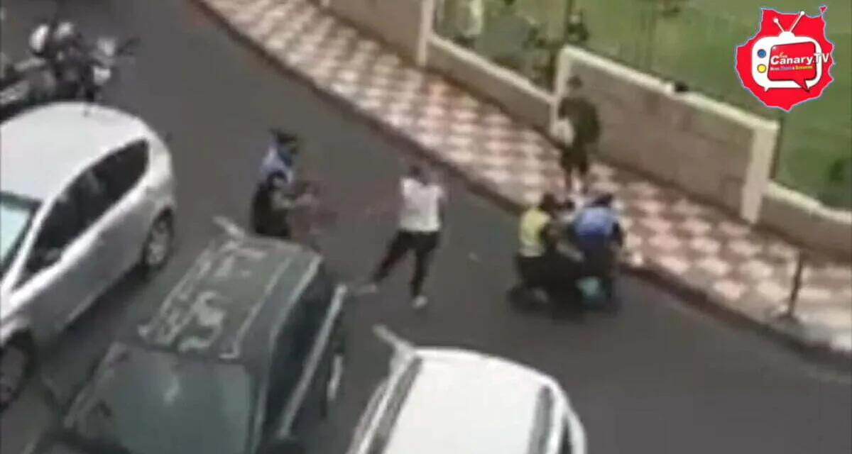 Meanwhile on Tenerife: Feisty British immigrant couple wrestled to the ground by Policia Local after illegally parking in disability space