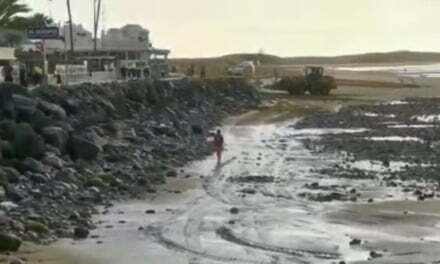 Coastal authority investigating claims of unauthorised work on the Faro de Maspalomas breakwater