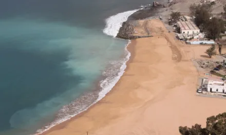 Anfi Tauro SA will be billed by the coastal authority for the removal of the illegal breakwater and embankment on Tauro Beach